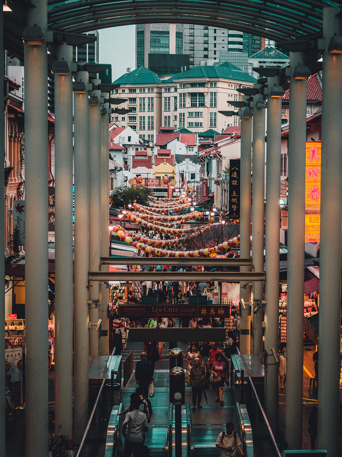A picture of Chinatown